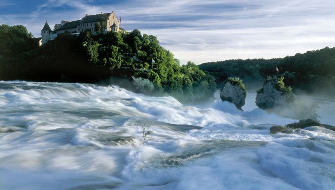 Rhine Falls in Switzerland