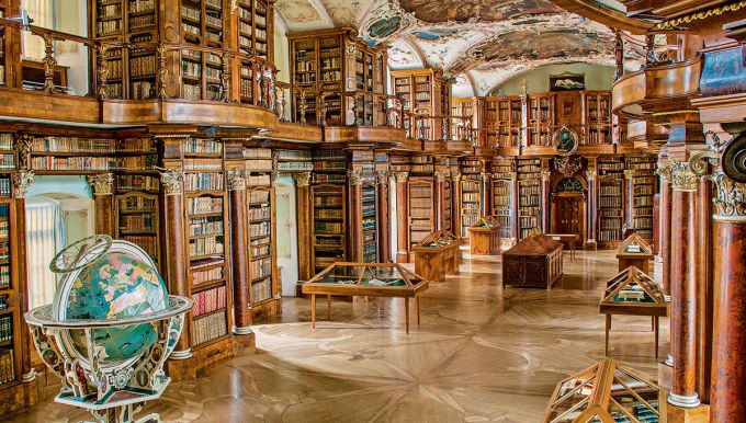 Stiftsbibliothek in St. Gallen 
