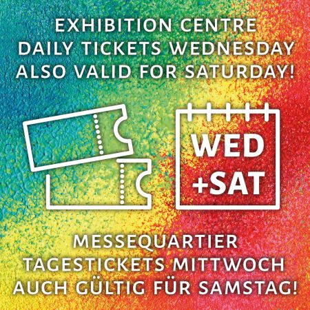Mittwoch-Tageskarten auch am Samstag gültig Mittwoch-Tageskarten auch am Samstag gültig